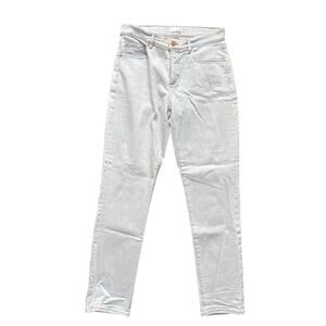 NWT Loft High Waisted Light Wash Straight Leg Jeans 6/28